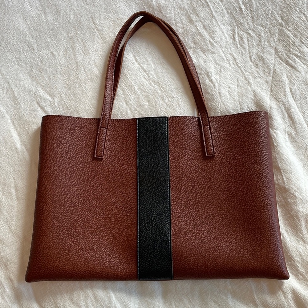 Vince Camuto pebbled vegan leather tote bag *NWOT*